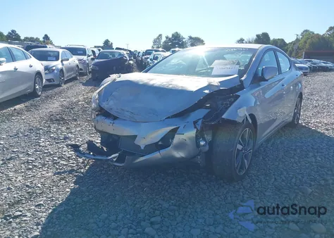 2015 Hyundai Elantra Limited (Ulsan Plant) from USA, damaged, VIN KMHDH4AE3FU266640
